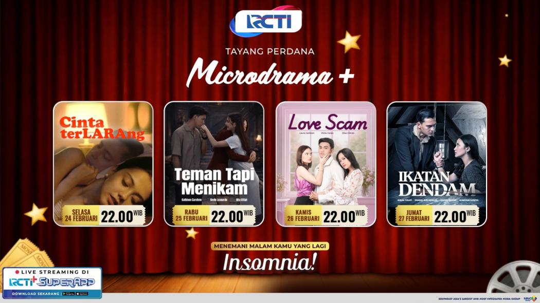 Microdrama+ di RCTI Hadirkan Drama Singkat Penuh Konflik: Perselingkuhan, Pengkhianatan, hingga Dendam Lama!