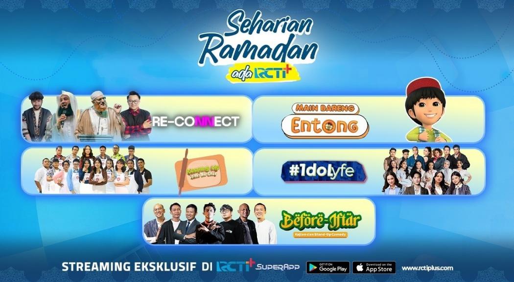 Dari Sahur hingga Berbuka, RCTI+ Superapp Hadir untuk Setiap Momen Keluarga