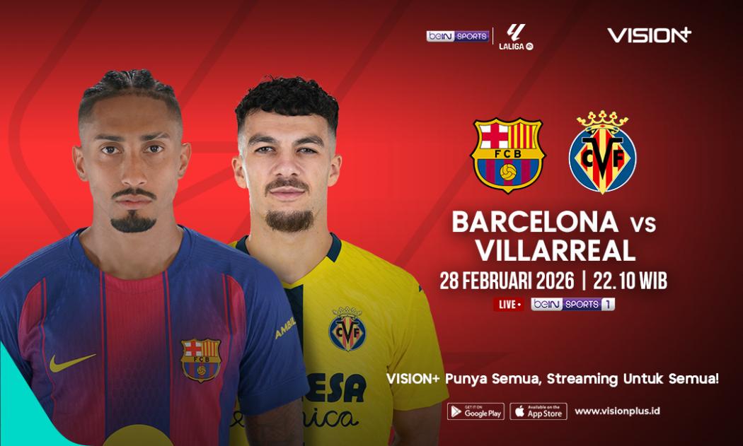Jadwal dan Link Live Streaming Barcelona vs Villarreal Malam Ini