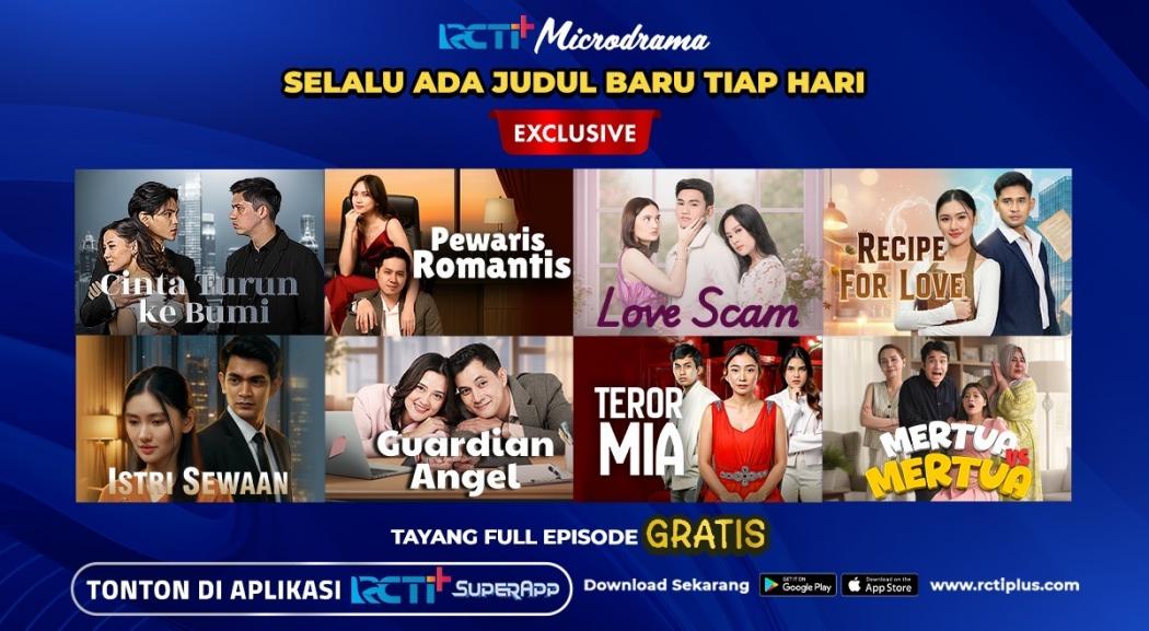 Pengkhianatan Keluarga hingga Tekanan Psikologis, RCTI+ Microdrama Tawarkan Cerita Seru Dijamin Nagih