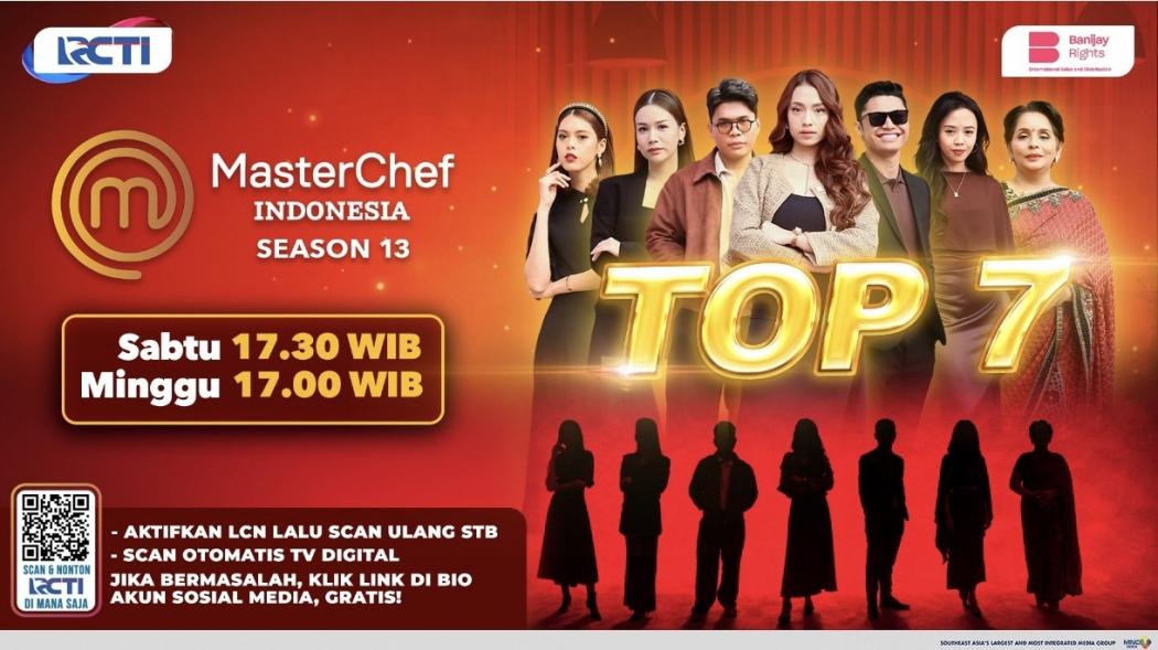 Top 7 Siap Berjuang Lebih Keras di Galeri MasterChef Indonesia