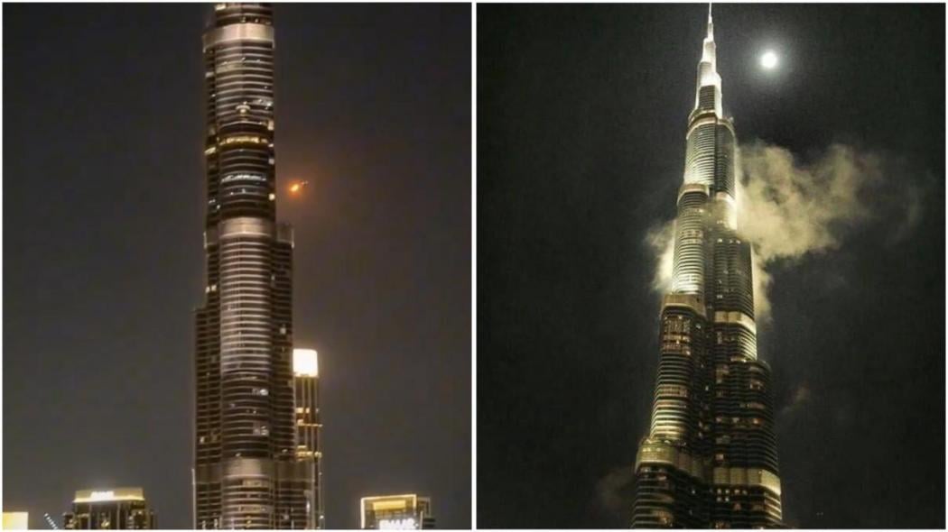 Dampak Serangan Drone Iran, Burj Khalifa Hancur? Ini Faktanya!