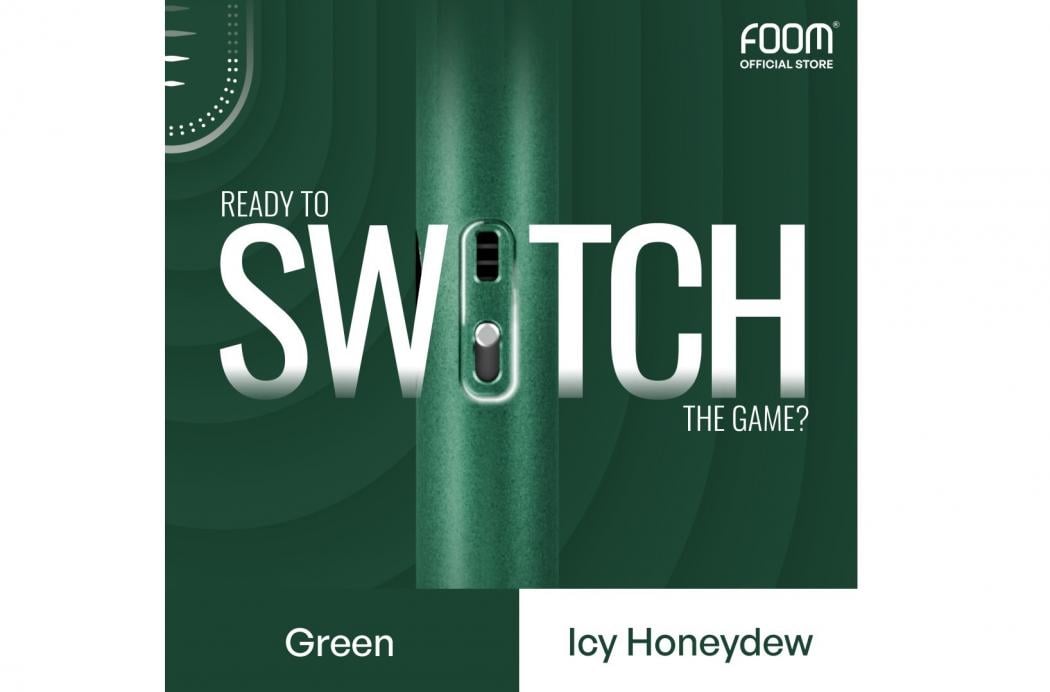 Upgrade Gaya Vaping-mu! FOOM X Switch Hadir Bawa Kustomisasi Pintar Tanpa Ribet
