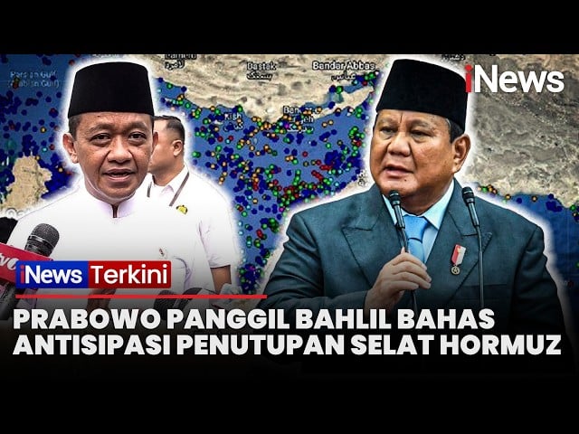 Selat Hormuz Ditutup, Presiden Prabowo Panggil Bahlil Bahas Nasib Stok BBM Nasional