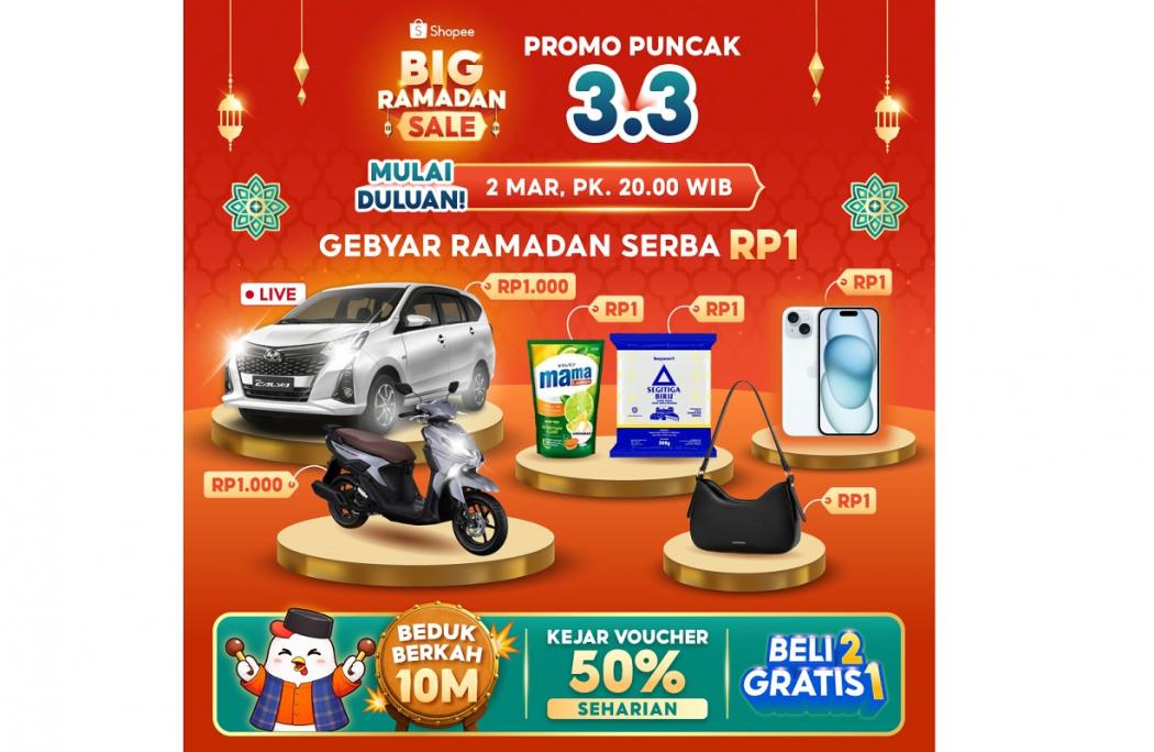 Yuk, Berburu Berkah Sepanjang Hari di Puncak Kampanye Big Ramadan Sale 2026!