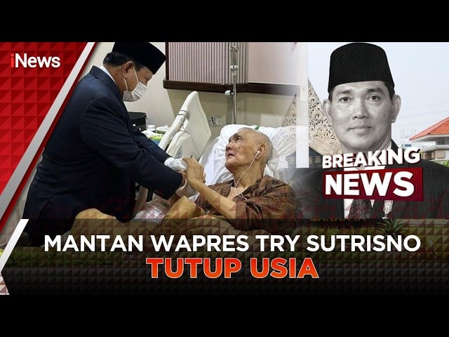 Wapres ke-6 RI Try Sutrisno Tutup Usia, Dimakamkan di TMP Kalibata dengan Upacara Militer
