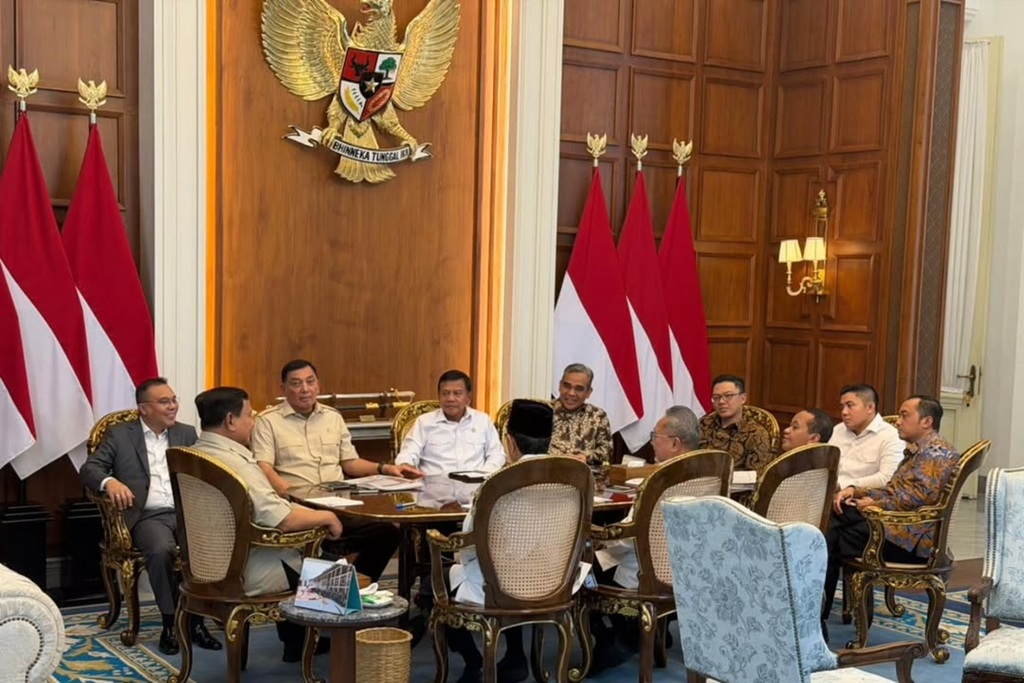 Bertemu Dasco dan Sejumlah Menteri, Prabowo Bahas Harga Pangan dan Cadangan Minyak hingga Geopolitik