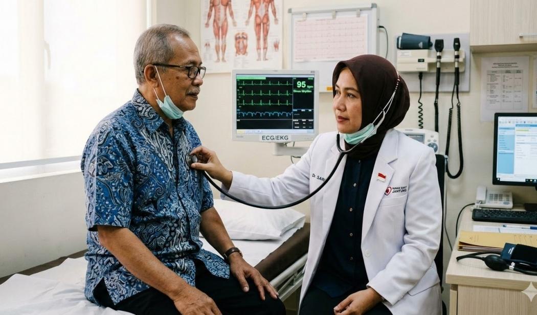 Lebih dari 7 Juta Orang di Indonesia Berisiko Terkena Stroke, Alami Gangguan Irama Jantung