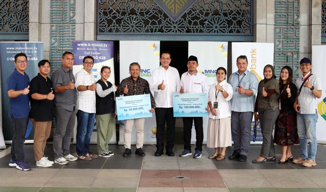 Ramadhan Kareem! MNC Peduli Beri Bantuan untuk Masjid Bimantara dan Raudhotul Jannah