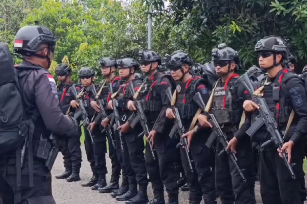 Polri Kirim Pasukan Brimob ke Papua Tengah usai Bripda Juve Gugur Diserang OPM