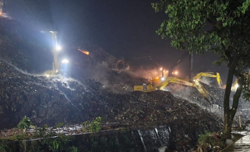 Pemprov DKI Tutup Sementara Jalur 4A TPST Bantargebang usai Longsor, Pengiriman Sampah Dialihkan
