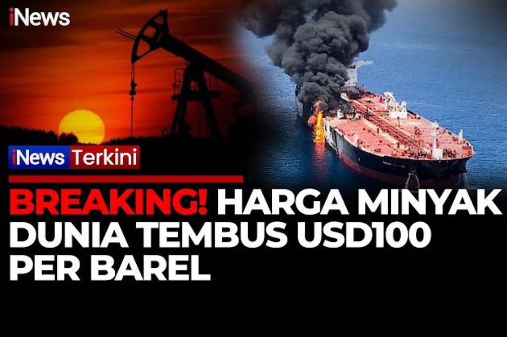 Harga Minyak Dunia Meroket, Tembus 100 Dolar AS per Barel!