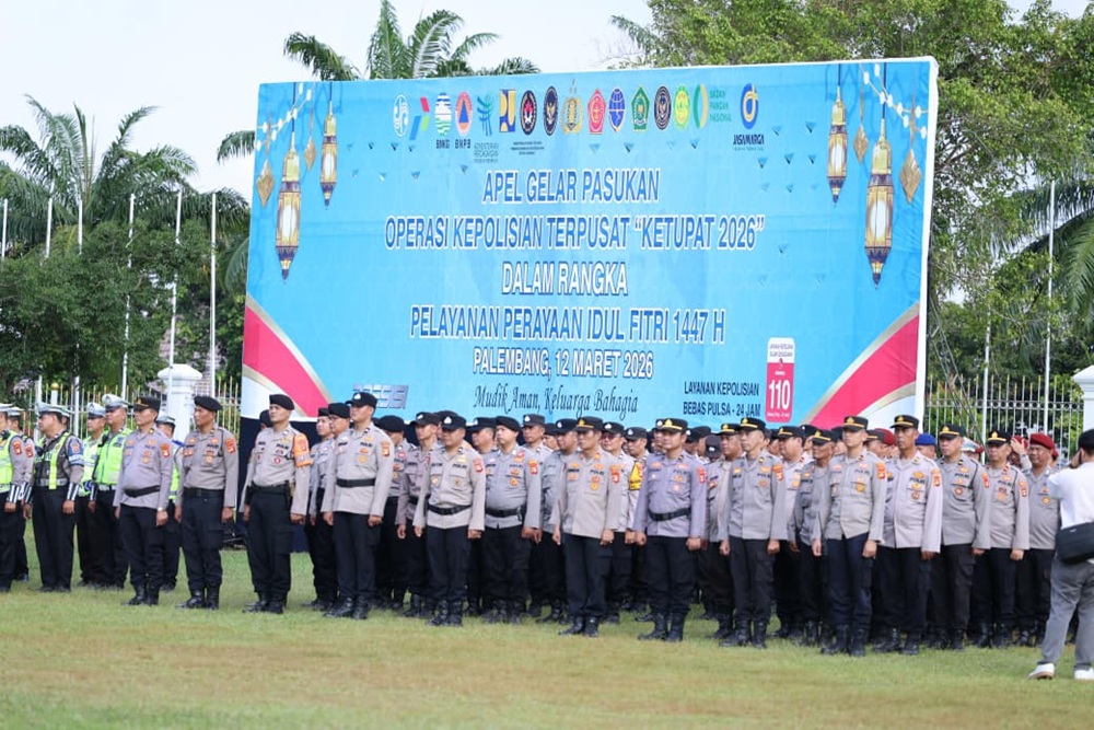 Kapolda Sumsel Pastikan Pelayanan Maksimal bagi Pemudik, Siagakan 2.361 Personel