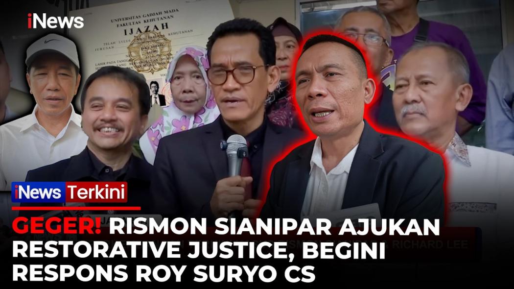 Roy Suryo Doakan Rismon Sianipar Usai Ajukan Restorative Justice di Kasus Ijazah Jokowi, Tegaskan Tak Mundur   