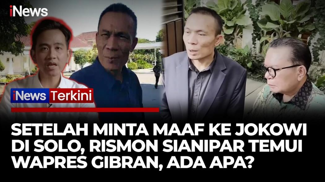 Rismon Sianipar Mendadak Temui Gibran Hari Ini, usai Minta Maaf ke Jokowi di Solo