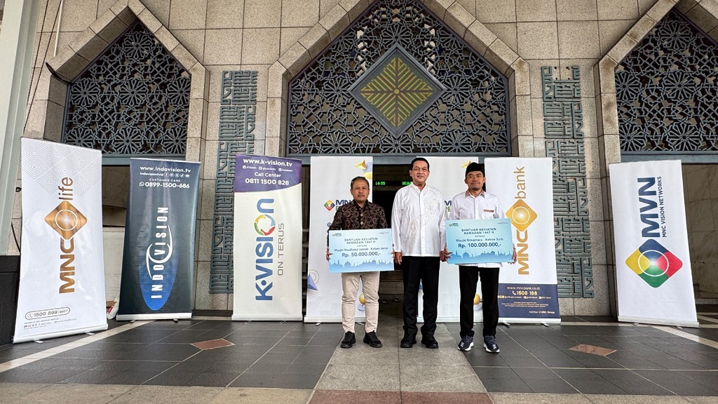 MNC Life Bersama MNC Peduli Dukung Kegiatan Ramadan di Masjid Bimantara dan Masjid Raudhotul Jannah