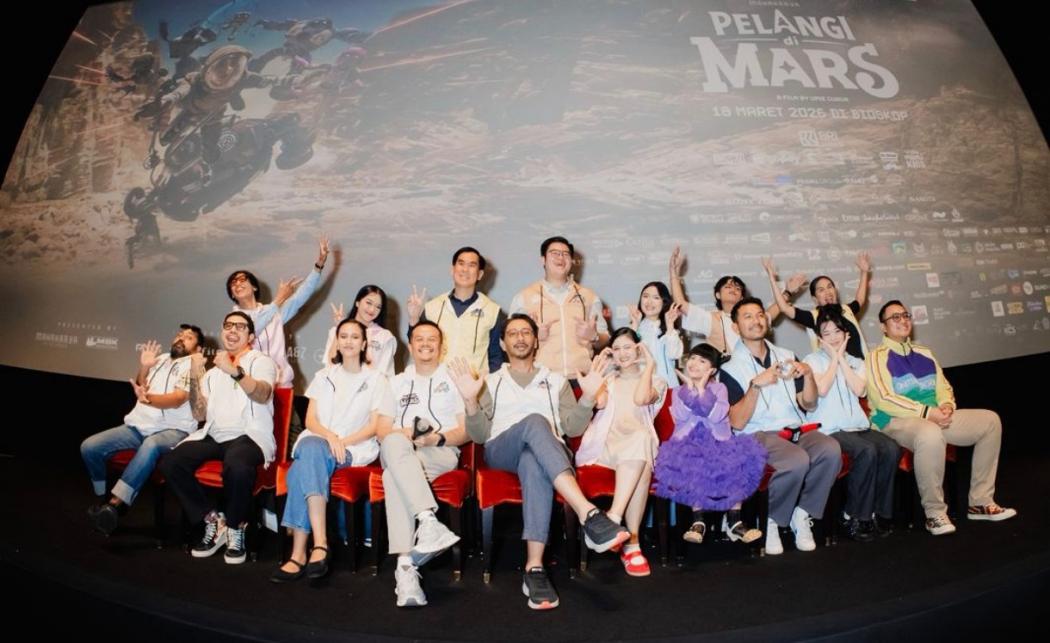 Film Fiksi Ilmiah, Pelangi di Mars Ceritakan Kisah Petualangan Anak di Planet Merah