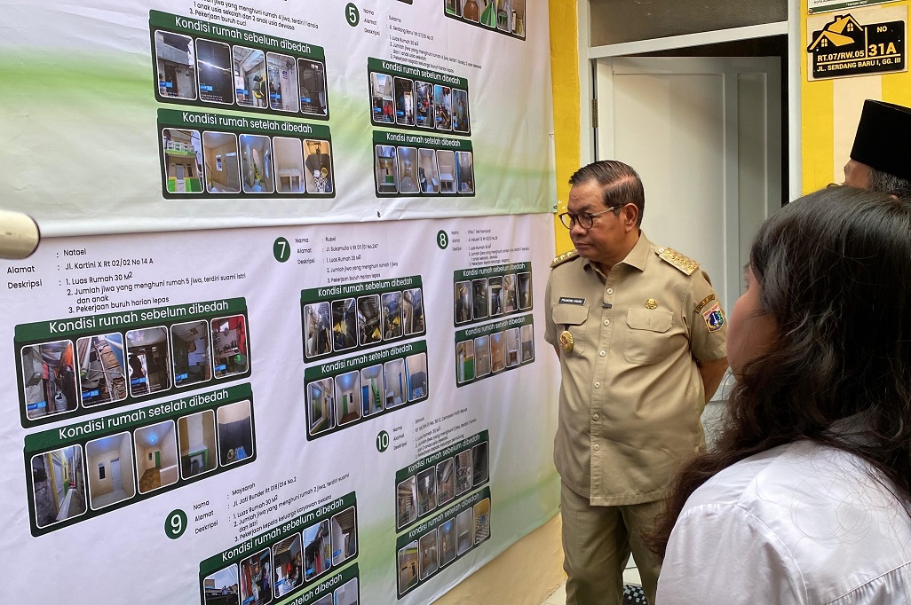 Pemprov Jakarta bakal Renovasi 663 Rumah Warga, Anggaran Rp55 Juta per Unit