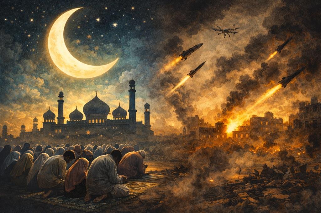 Idul Fitri di Tengah Perang