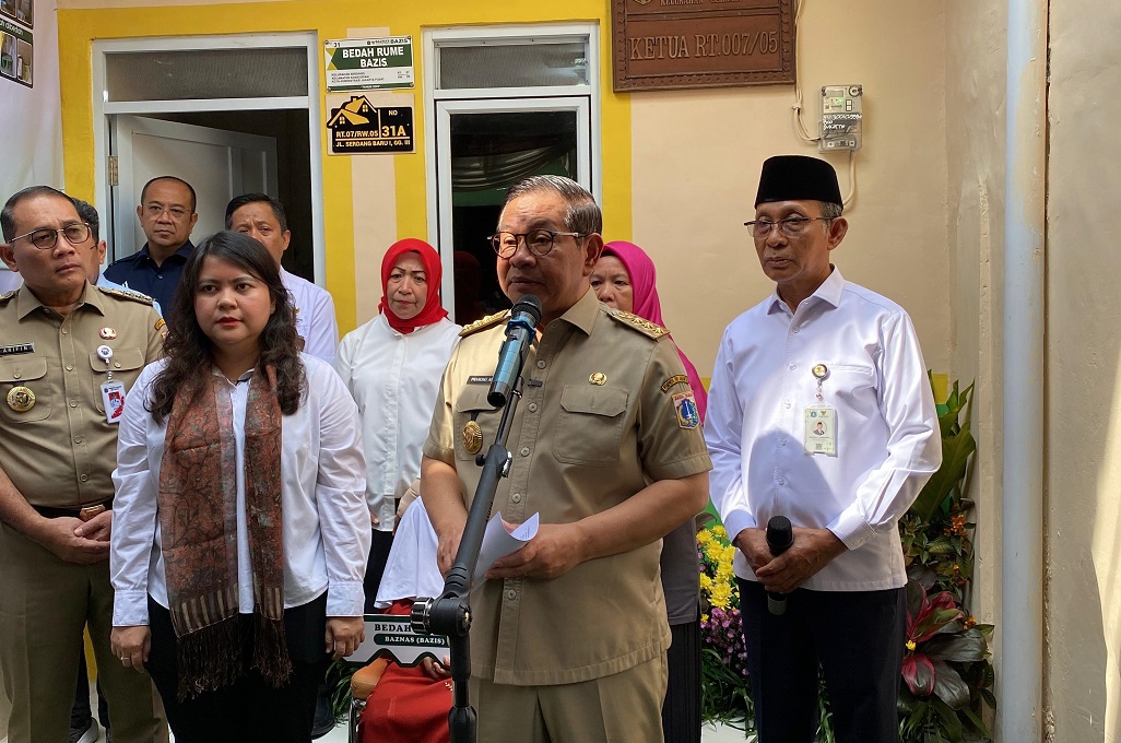 Pramono Anung Resmikan Program Bedah Rumah, Target 663 Unit Tahun Ini