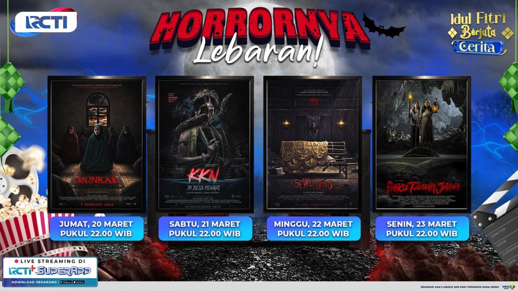 Berani Nonton Sendirian? Deretan Film Horor Paling Mencekam Siap Menguji Nyali di RCTI