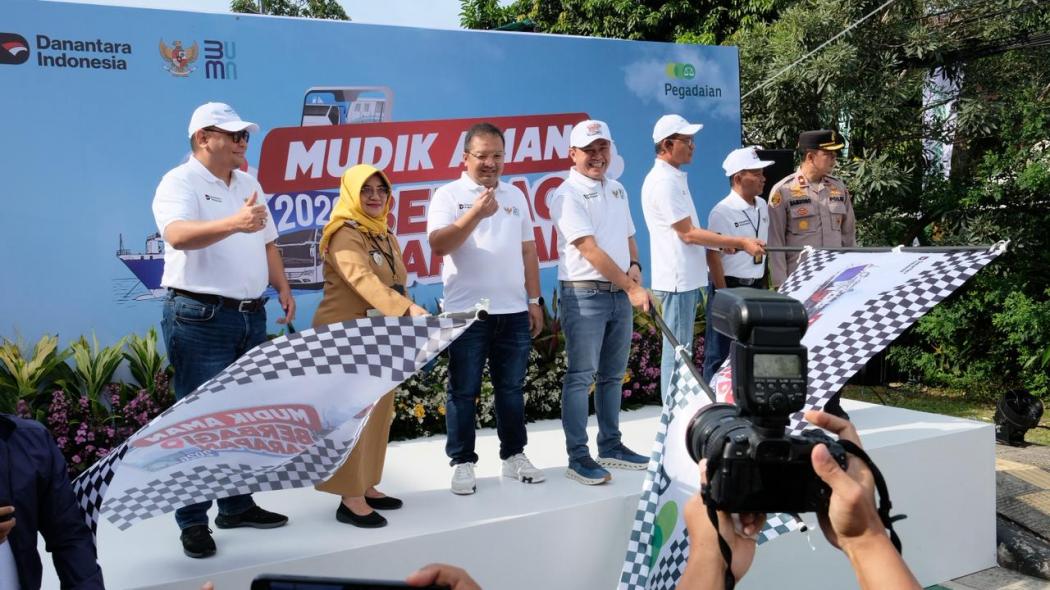 Pegadaian Kanwil VIII Jakarta 1 Gelar Program Mudik Aman Berbagi Harapan 2026