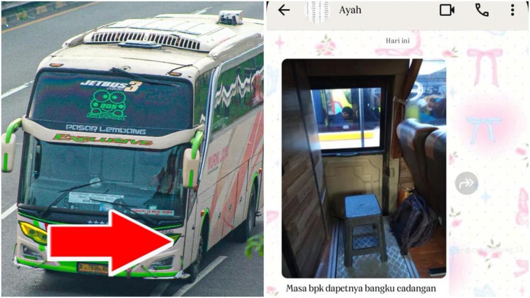 Viral Mudik dari Tangerang ke Banyumas Naik Bus tapi Dapat Kursi Darurat, Netizen Murka!