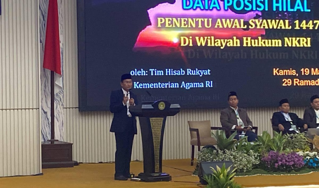 Tim Rukyat Hilal Kemenag: 1 Syawal 1447 H Jatuh pada Sabtu 21 Maret 2026