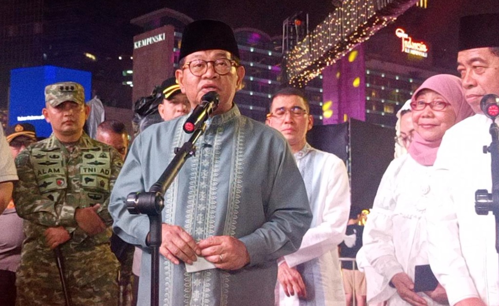 Pramono-Rano Salat Idulfitri di Balai Kota, Ma'ruf Amin Jadi Khatib