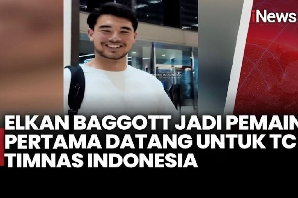 Momen Spesial Elkan Baggott Jadi Pemain Pertama Datang untuk TC Timnas Indonesia