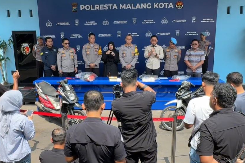 Terekam CCTV! Jukir di Malang Tewas Ditusuk 7 Kali saat Berkelahi