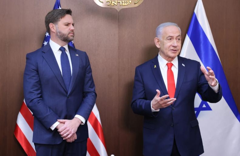 Heboh, Wapres AS JD Vance Dilaporkan Cekcok dengan PM Netanyahu