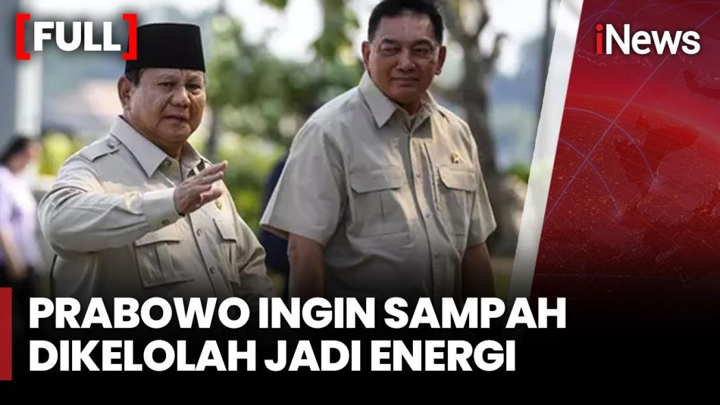 Presiden Prabowo Panggil Sejumlah Menteri, Dorong Sampah Diolah Jadi Energi