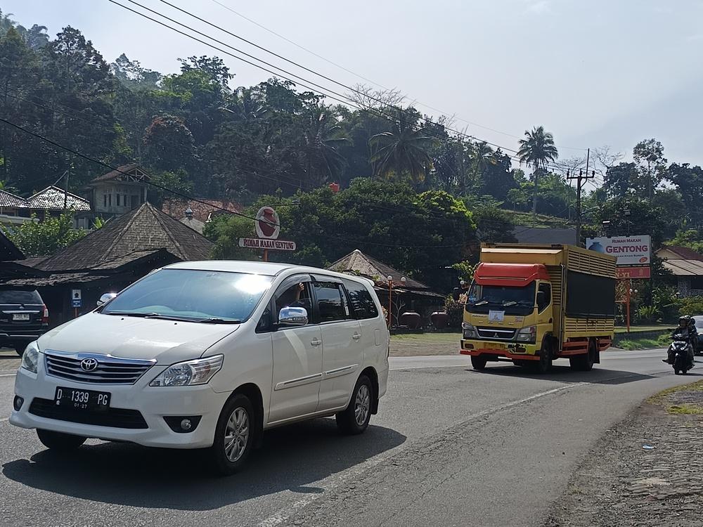 H+5 Lebaran, Arus Balik di Lingkar Gentong Ramai Lancar