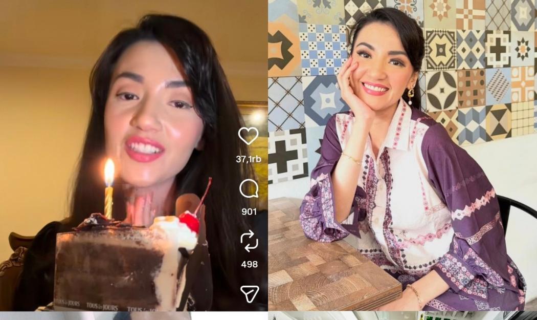 Bisa Bertemu Rayakan Ultah Anak, Tsania Marwa Posting Terima Kasih pada Atalarik Syach