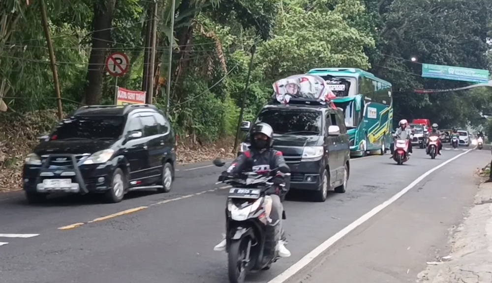 Arus Balik di Lingkar Gentong Ramai Lancar pada H+6 Lebaran