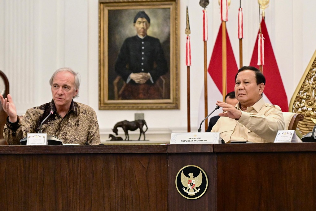 Prabowo Bertemu Investor AS Ray Dalio di Istana, Bahas Apa?