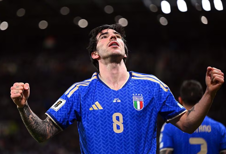 Italia ke Final Play Off Piala Dunia 2026 usai Hajar Irlandia Utara, Tonali Jadi Bintang