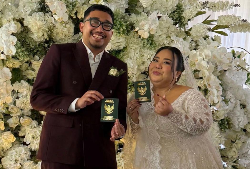 Selamat! Gita Bebhita Resmi Menikah di Medan
