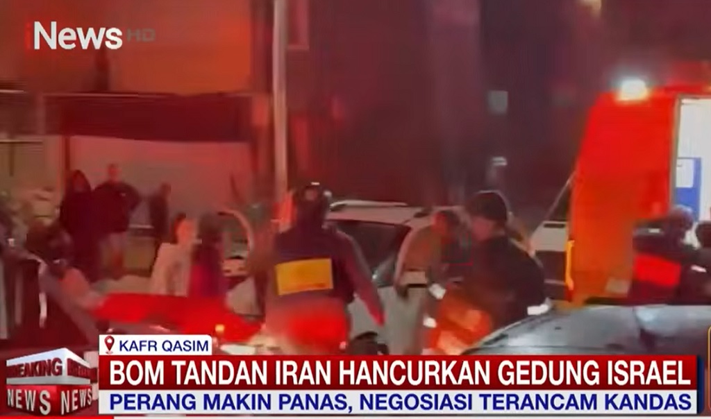 Israel Membara Digempur Rudal Iran, Warga Tel Aviv Dilanda Ketakutan!