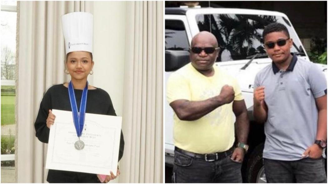 Natalius Pigai Bangga Putrinya Lulus dari Le Cordon Bleu dan Putranya Kuliah di Jepang