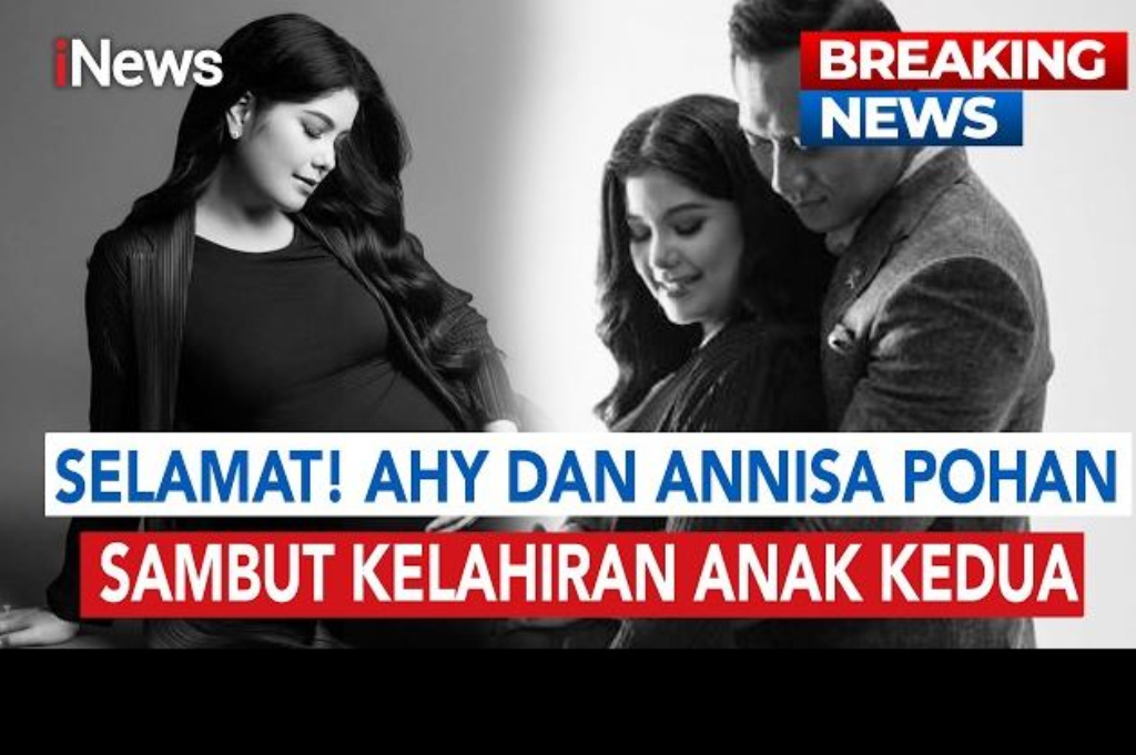 Kabar Bahagia! Annisa Pohan Melahirkan Anak Kedua, AHY Ungkap Syukur