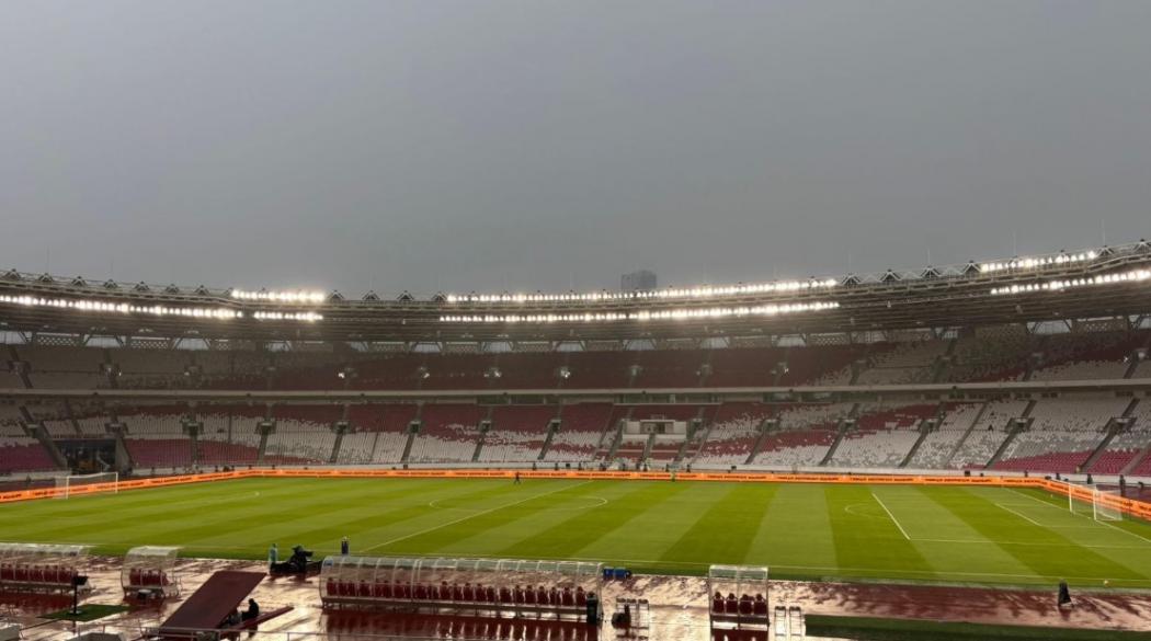 Hujan Deras Guyur SUGBK, Kick Off Saint Kitts vs Kepulauan Solomon Ditunda