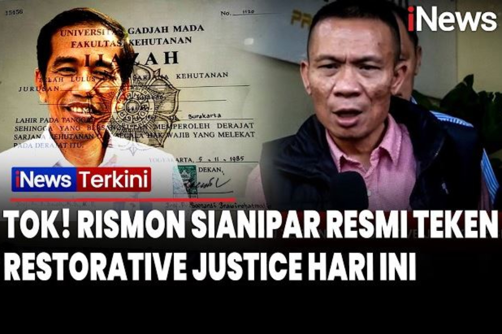 Rismon Sianipar Kantongi Restorative Justice, Resmi Tinggalkan Roy Suryo dan Dokter Tifa