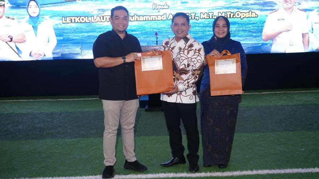 Pisah Sambut Danlanal Kotabaru, Pemkab Tekankan Pentingnya Keamanan Wilayah Perairan