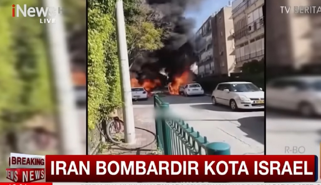 Serangan Rudal Iran Terjang Gedung Parlemen Israel, Anggota Dewan Kalang Kabut