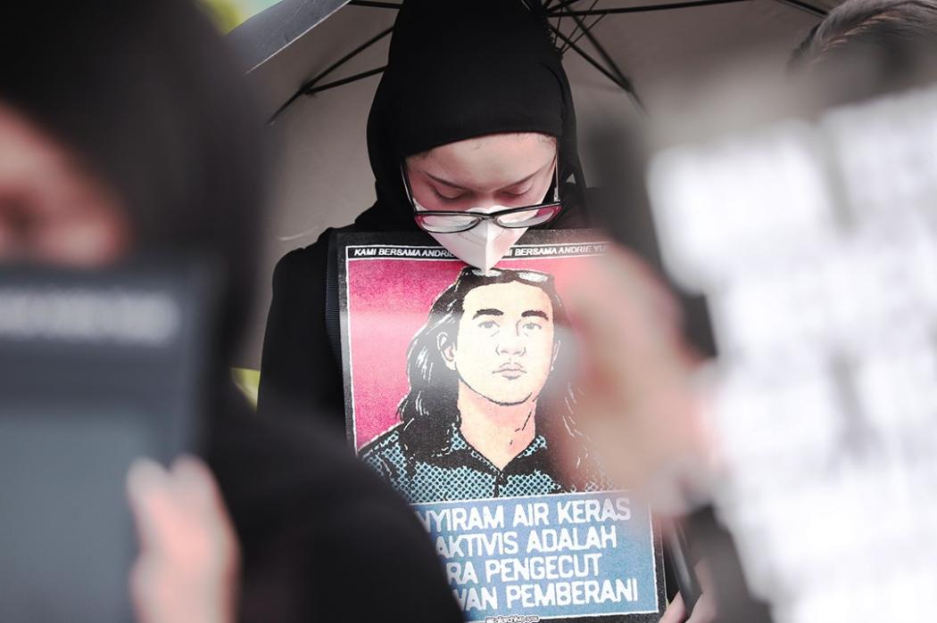 TAUD Laporkan Kasus Penyiraman Air Keras Andrie Yunus ke Bareskrim