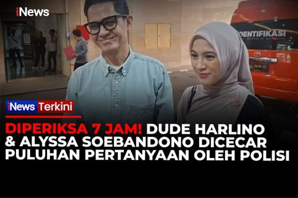 Dude Herlino dan Alyssa Soebandono Diperiksa Bareskrim terkait Penipuan PT DSI Rp2,4 Triliun