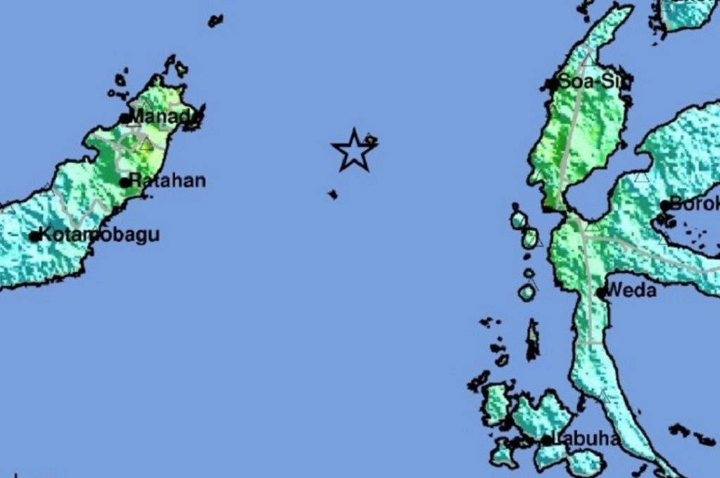 BMKG: 48 Gempa Susulan Guncang Bitung Sulut, Terbesar M5,5