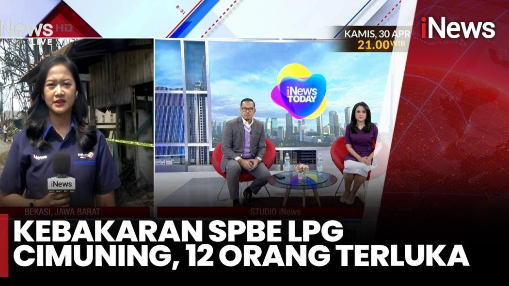 12 Orang Dilarikan ke RS Akibat Ledakan SPBE Cimuning Bekasi
